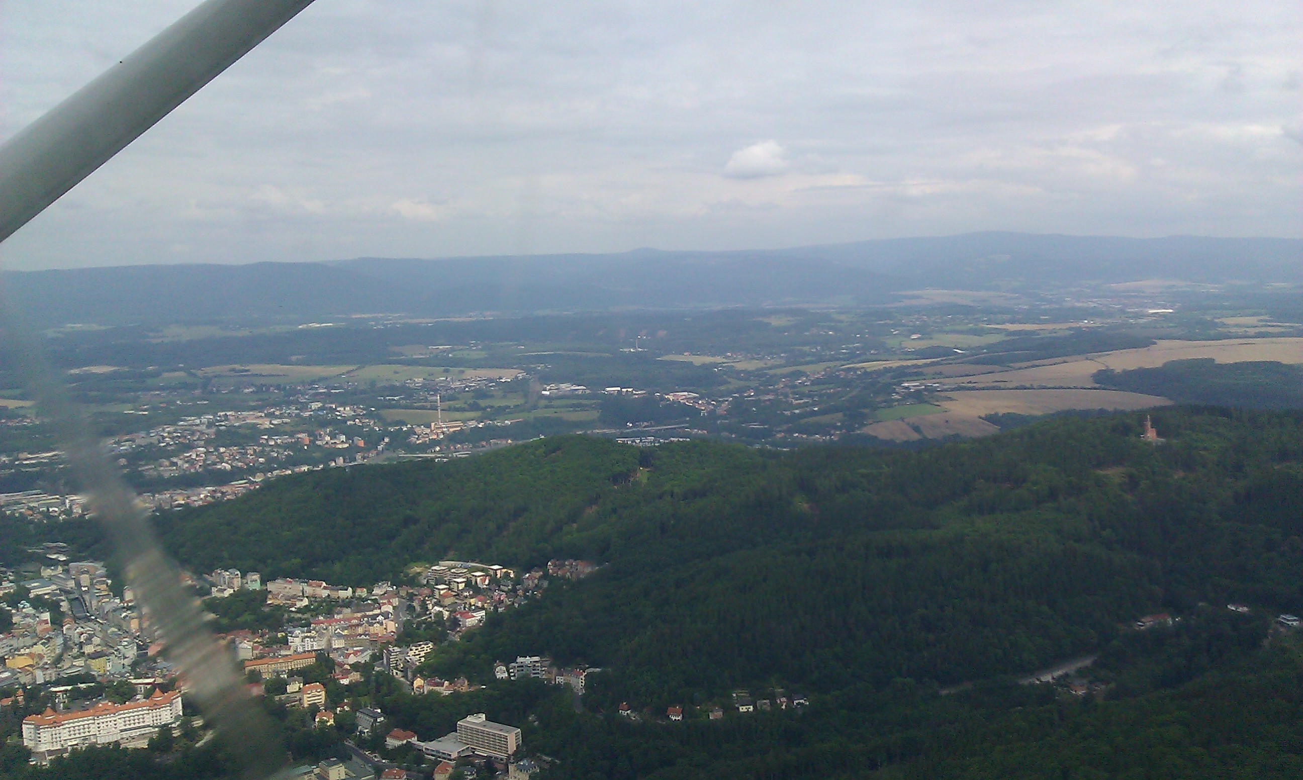 Exploring Karlovy Vary from the Air: Flying to the Controlled Airspace